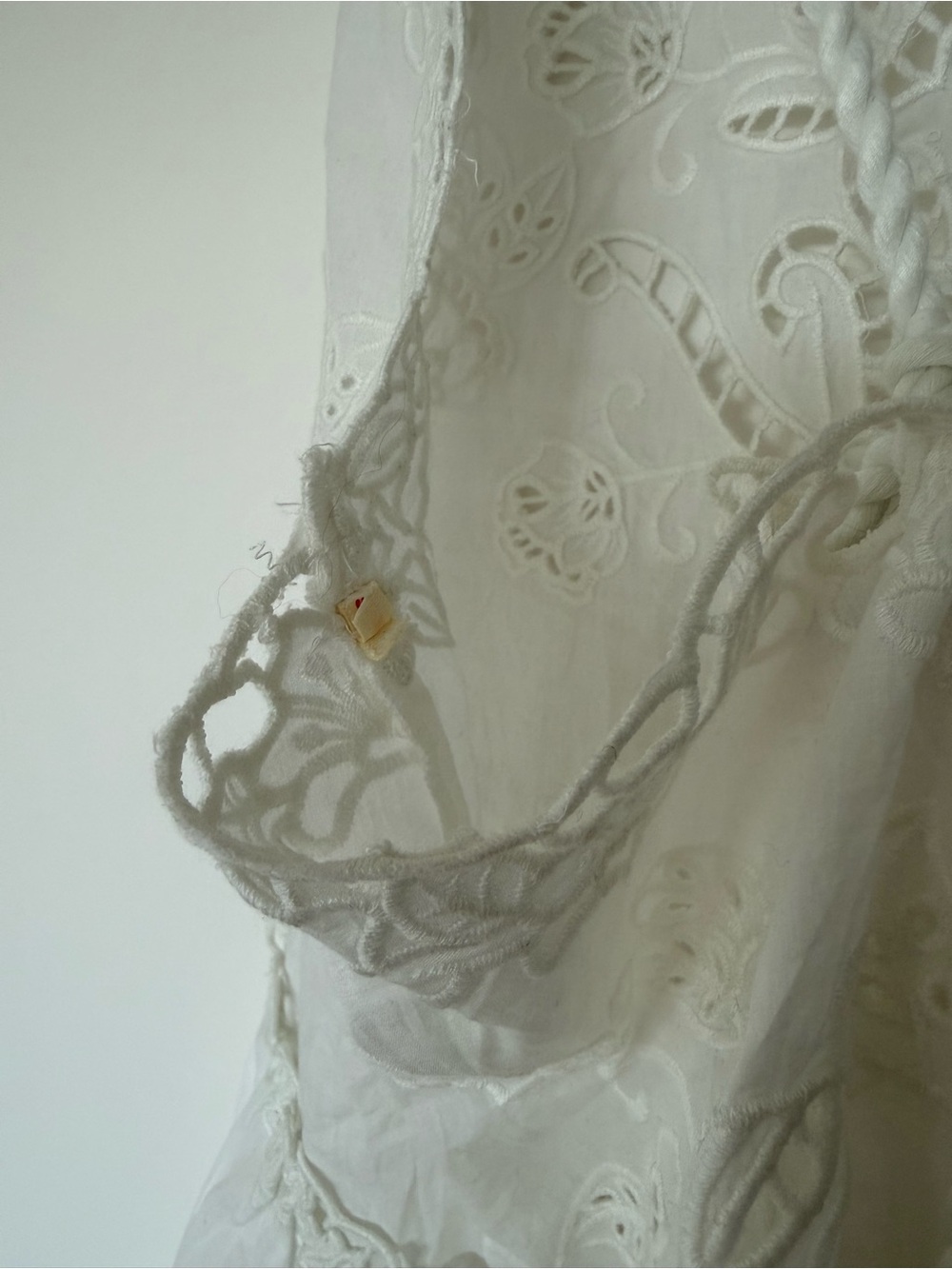 FARM Rio - White Richilieu Mini Dress
White Eyelet Halter Mini Dress - Picture 6 of 8